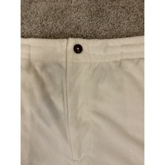 NWT Polo Ralph Lauren White Lux Terry Prep Shorts, sz XL - Picture 2 of 6